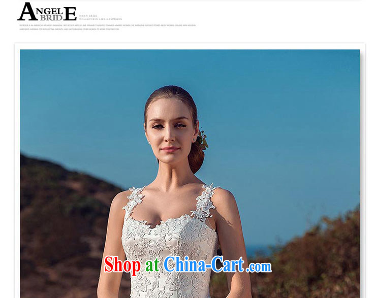 The bride's wedding dresses 2015 new wedding Palace elegant lace-tail wedding shoulder strap wedding A L 511 pictures, price, brand platters! Elections are good character, the national distribution, so why buy now enjoy more preferential! Health