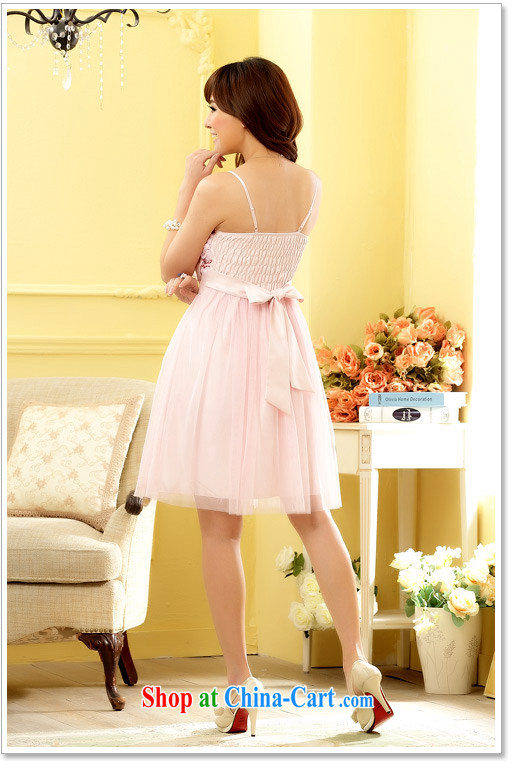 Shallow end (QIAN MO) sweet, than sisters skirt waist-chest end small dress dresses (the invisible) White XXXL pictures, price, brand platters! Elections are good character, the national distribution, so why buy now enjoy more preferential! Health