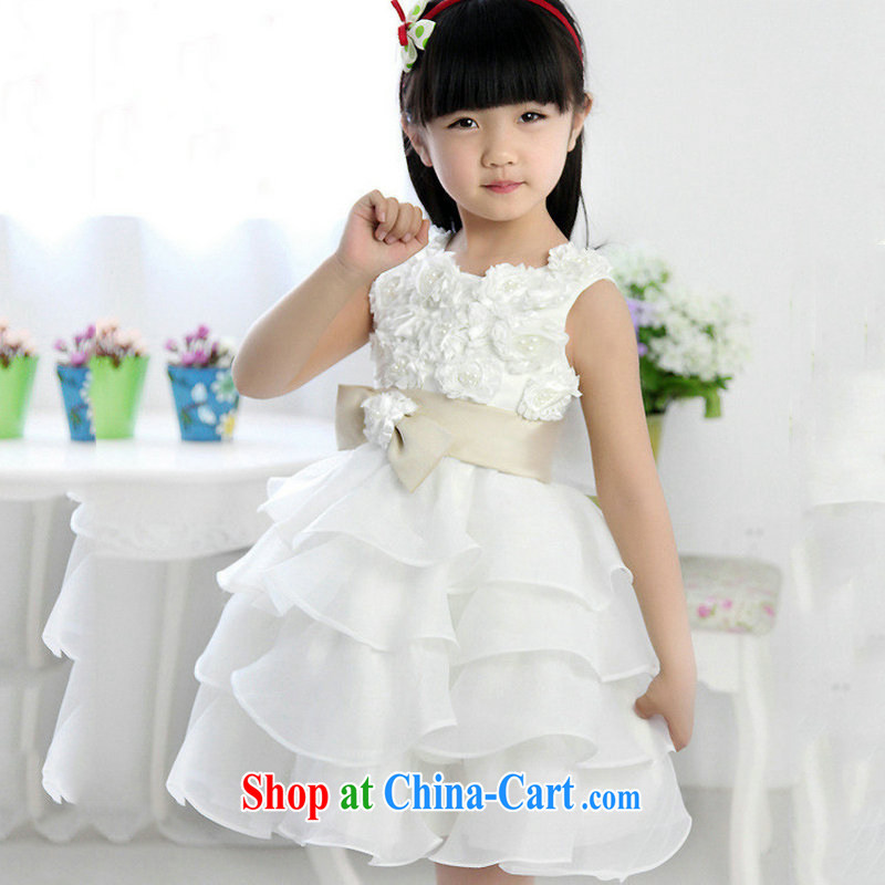 There are optimized color Kingfisher girls dress shaggy dress Korean Princess dress up new XS 1008 white 10 yards, yet also optimize their swords into plowshares, and shopping on the Internet