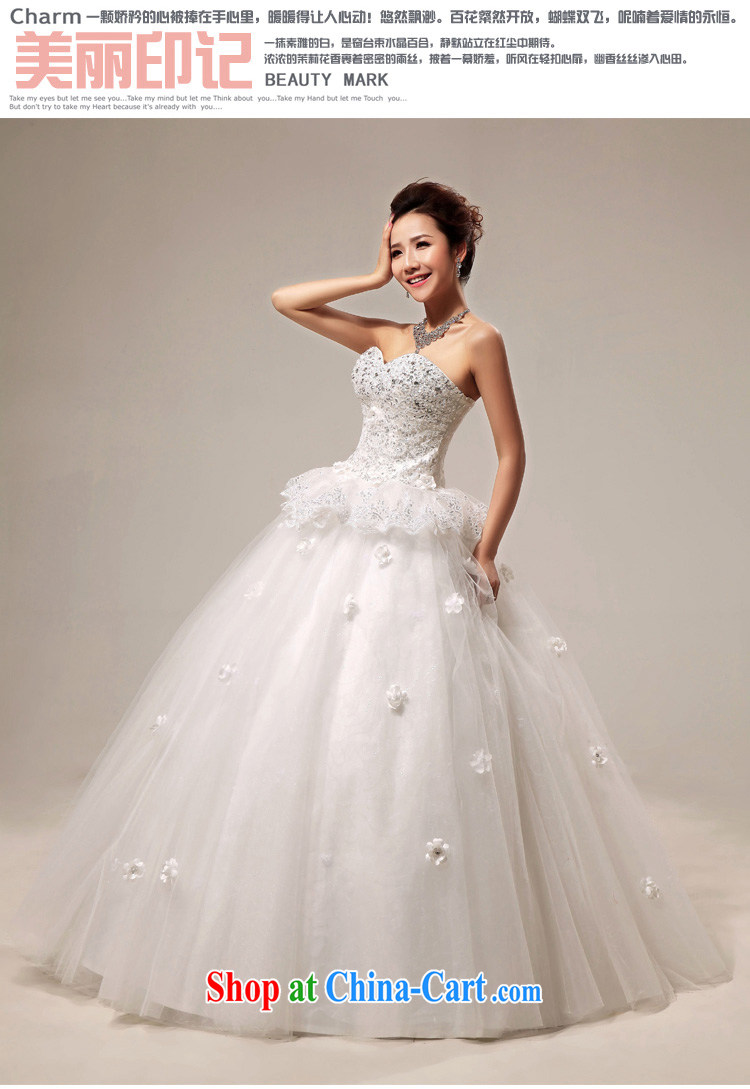 Optimize video new Korean Princess graphics thin flash drill with shaggy bridal wedding dresses XS 8052 white XXL pictures, price, brand platters! Elections are good character, the national distribution, so why buy now enjoy more preferential! Health