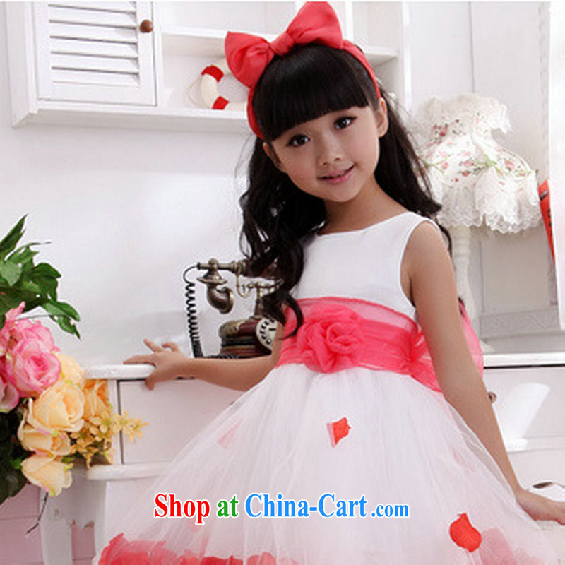 It is also optimized their children show their wedding dresses dress Princess birthday party Service XS 1010 white 10 yards, yet also optimize their swords into plowshares, and shopping on the Internet