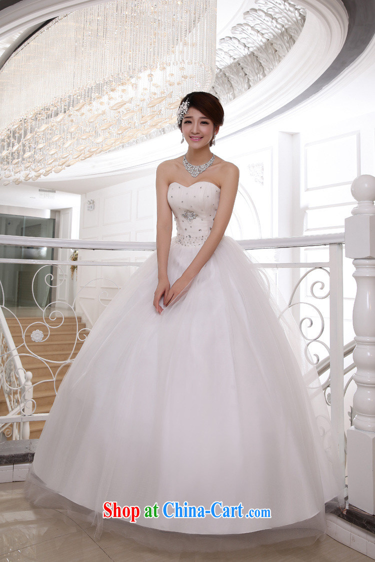 Taiwan's population 2014 Korean-style wedding dresses bride's bare chest flash strap wedding XS 19,177 package XXL white XL pictures, price, brand platters! Elections are good character, the national distribution, so why buy now enjoy more preferential! Health