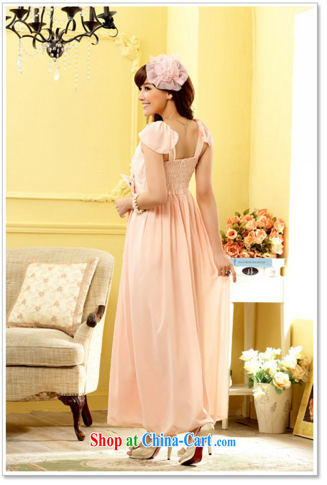 The Parting long evening dress 2015 Korean version of the new women plus banquet moderator dinner appointment mask shoulder thin waist dresses 4970 champagne color XXXL code pictures, price, brand platters! Elections are good character, the national distribution, so why buy now enjoy more preferential! Health
