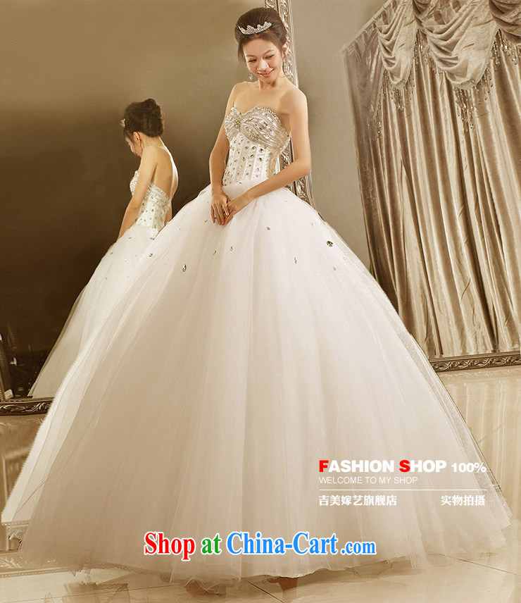 wedding dresses Jimmy married arts 2015 new erase chest Korean shaggy dress with HS 601 bridal wedding white XXXL pictures, price, brand platters! Elections are good character, the national distribution, so why buy now enjoy more preferential! Health