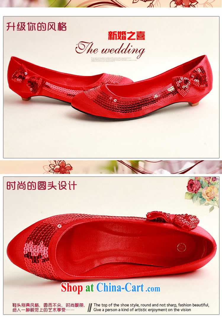 Diane M Ki marriages red flash chip side sweet bowtie red wedding shoes, low-root, simple and elegant and classy, and 100 ground DXZ 1009 red 38 pictures, price, brand platters! Elections are good character, the national distribution, so why buy now enjoy more preferential! Health
