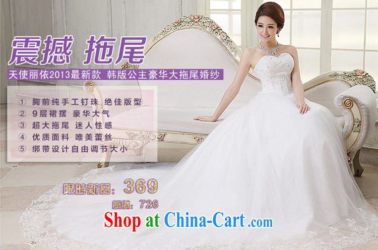 The angels, according to 2015 new Korean wedding dresses white long-tail boat brides erase chest Korean pregnant women the code wedding stylish tail wedding HS 224 white XXL pictures, price, brand platters! Elections are good character, the national distribution, so why buy now enjoy more preferential! Health
