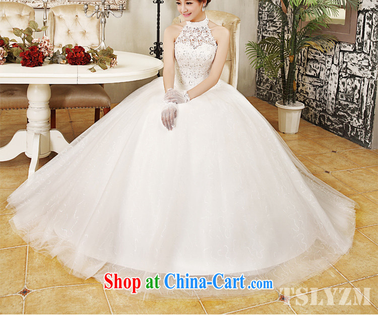 Tslyzm wedding dresses 2015 Korean Princess lace retro with spring and summer is also lace wood drill with white XXL pictures, price, brand platters! Elections are good character, the national distribution, so why buy now enjoy more preferential! Health