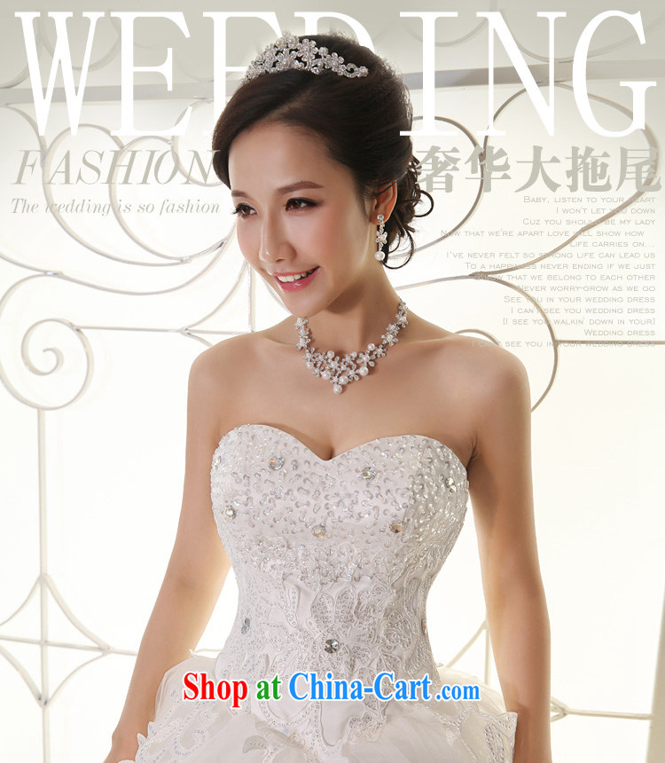 Jessica covers 2014 new wedding Korean luxury large tail lace tie-panelled beauty drill tail wedding dresses 2101 tail, XL pictures, price, brand platters! Elections are good character, the national distribution, so why buy now enjoy more preferential! Health