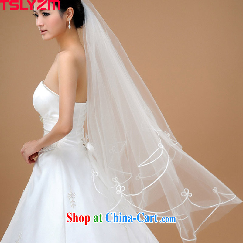 The angels, according to 2015 new bridal jewelry accessories white head yarn lace wedding and legal marriages and legal fashion white veil and yarn white, Tslyzm, shopping on the Internet