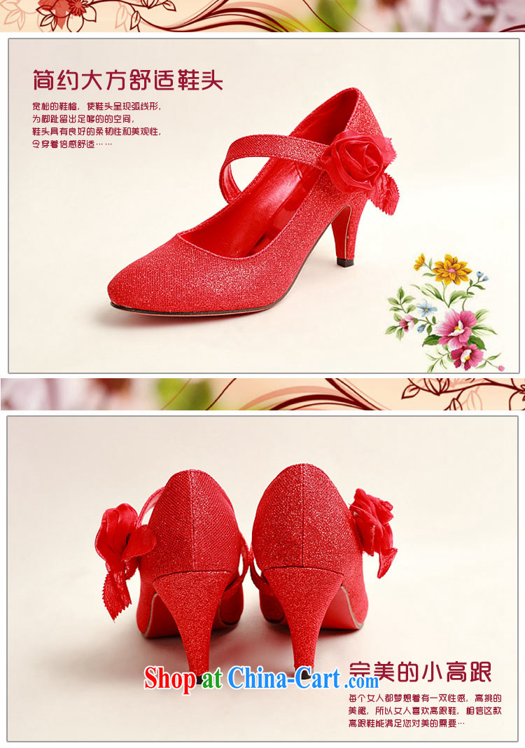 Baby bridal New red light pink, single side red roses bridal wedding shoes, wedding show photo shoes DXZ 1007 red 38 pictures, price, brand platters! Elections are good character, the national distribution, so why buy now enjoy more preferential! Health