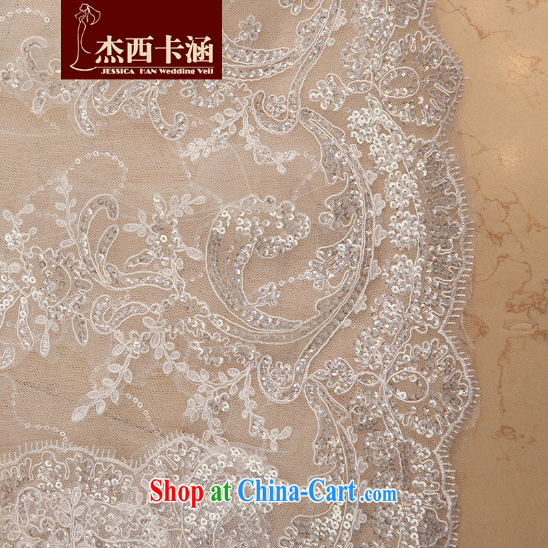 Jessica covers wedding dresses 2014 new Korean Princess wood drill with long-tail butterfly bridal 2057 m White XL, Jessica (jessica han), and, on-line shopping
