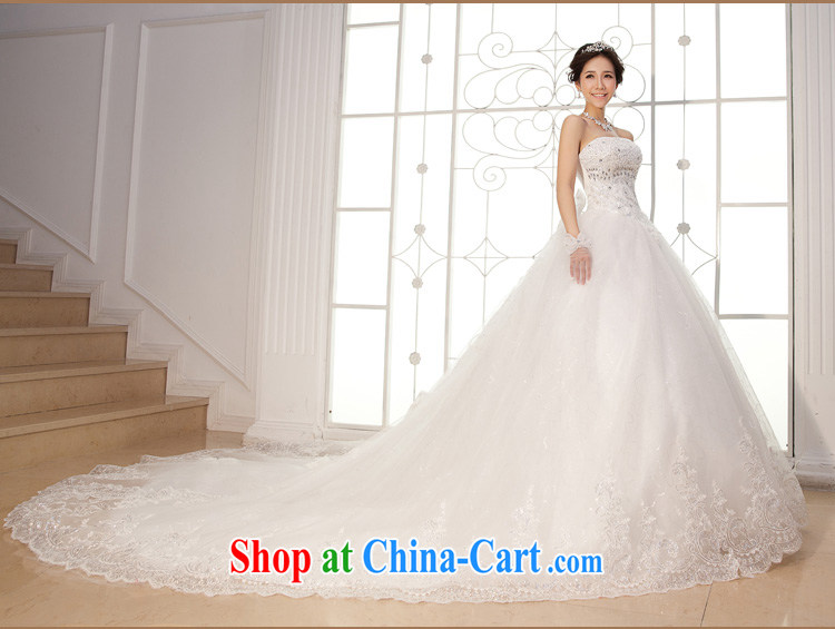 Jessica covers wedding dresses 2014 new Korean Princess wood drill with long-tail butterfly bridal 2057 m White XL pictures, price, brand platters! Elections are good character, the national distribution, so why buy now enjoy more preferential! Health