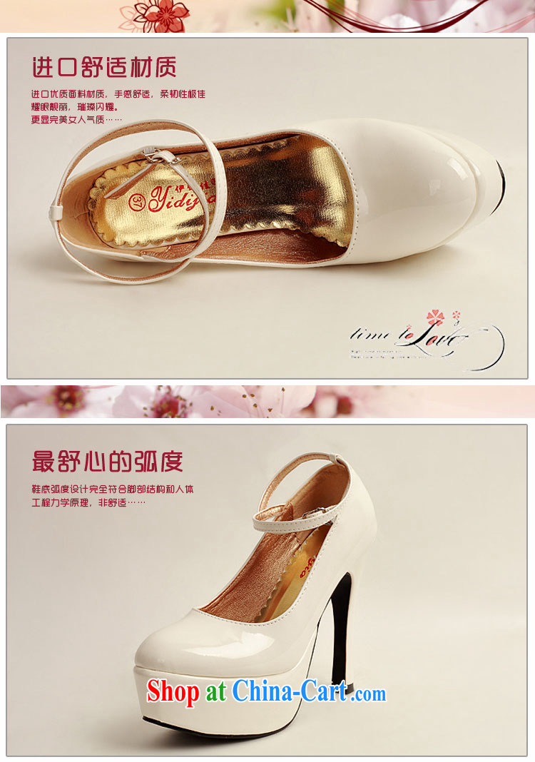 2014 women shoes new varnished leather, smooth flash, deluxe waterproof single bridal shoes bridal shoes white, round-head high-heel shoes white white 38 pictures, price, brand platters! Elections are good character, the national distribution, so why buy now enjoy more preferential! Health