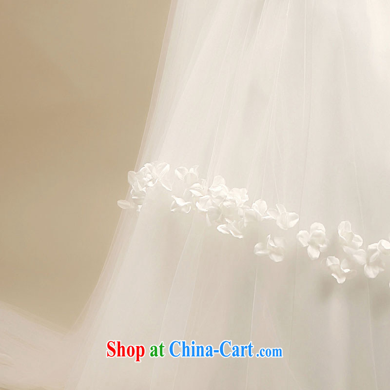 Diane M Qi 2014 Korean-style elegant new single shoulder pregnant high waist wedding Korean minimalist with small tail wedding with XXL, Diane M Ki, shopping on the Internet