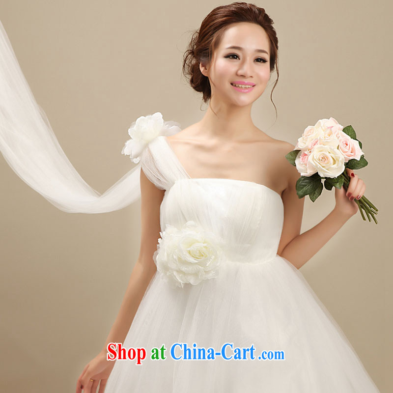 Baby bridal 2014 Korean-style and elegant new single shoulder pregnant women high-waist wedding Korean minimalist with small tail wedding with alignment to XXL, my dear Bride (BABY BPIDEB), and, on-line shopping