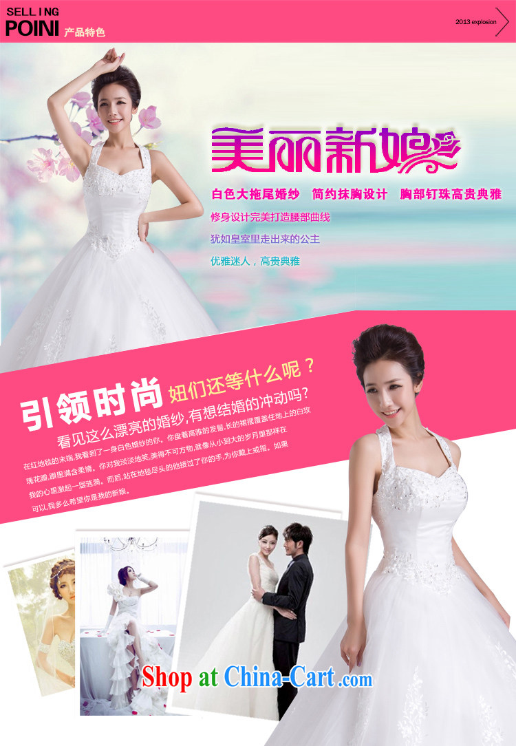 Baby bridal tail wedding 2014 new winter Korean White wall was also the code strap wedding bridal wedding dress white XXL pictures, price, brand platters! Elections are good character, the national distribution, so why buy now enjoy more preferential! Health