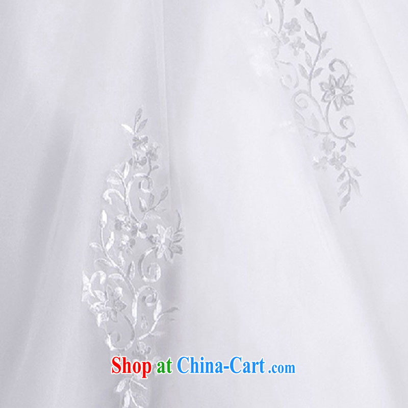 Baby bridal tail wedding 2014 new winter Korean White wall was also the code strap wedding bridal wedding dress white XXL, my dear bride (BABY BPIDEB), online shopping
