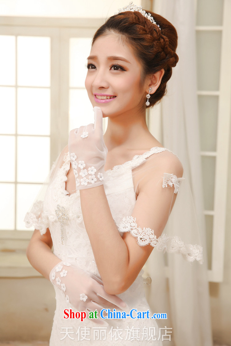 Angel, Mrs Carrie Yau, 2015 in accordance with new bride's white gloves translucent Web yarn in a short wedding gloves Korean-style manual flowers marriage wedding gloves with pictures, price, brand platters! Elections are good character, the national distribution, so why buy now enjoy more preferential! Health