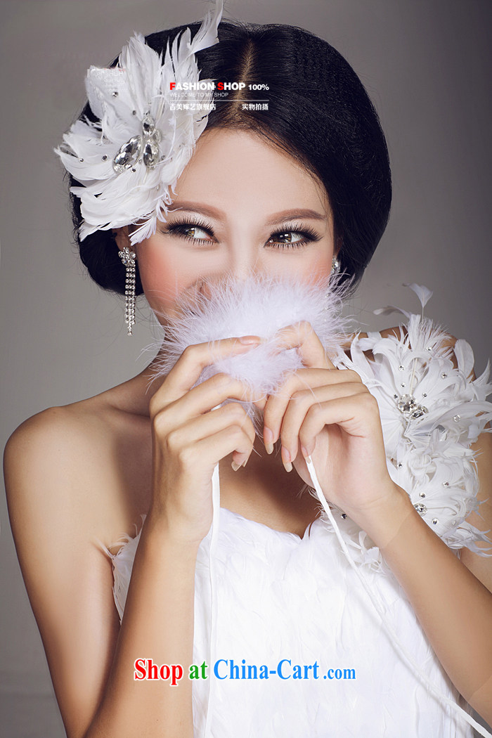 Jimmy married art bridal jewelry/jewelry/wedding dresses luxurious white feather 2015 new TH 2042 bridal and flower white pictures, price, brand platters! Elections are good character, the national distribution, so why buy now enjoy more preferential! Health