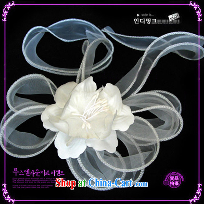 Jimmy married arts bridal jewelry_plain manual white brides and flowers ribbon Flowers To Do wrist spent 2015 new TH 1223 bridal and flower pink