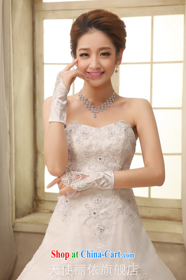 The angels, according to 2015 new white short, lace bridal gloves wedding terrace staple the Pearl wedding dresses gloves are code pictures, price, brand platters! Elections are good character, the national distribution, so why buy now enjoy more preferential! Health