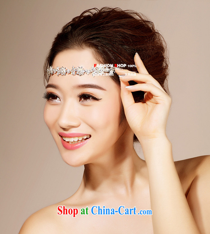 Bridal wedding dresses accessories accessories Korean crown HG 6050 water drilling jewelry 2015 new marriage Crown white pictures, price, brand platters! Elections are good character, the national distribution, so why buy now enjoy more preferential! Health
