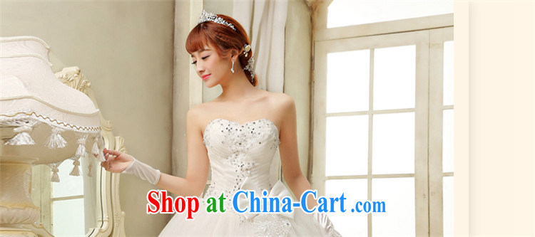 Mary Magdalene Tslyzm chest wedding dresses 2015 spring and summer new marriages lace, Japan, and South Korea bowtie Korean-style with shaggy dress white L pictures, price, brand platters! Elections are good character, the national distribution, so why buy now enjoy more preferential! Health