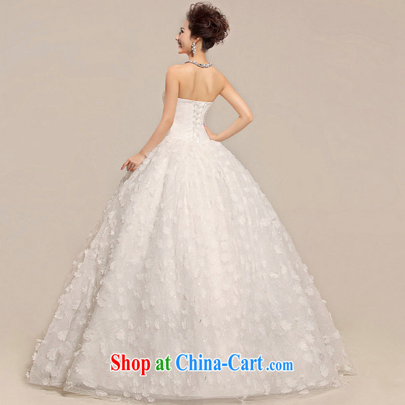 It is also optimized condolence simple and classy sweet sexy lace bare chest-waist graphics thin wedding dresses XS 5220 white XXL, yet also optimize their swords into plowshares, and shopping on the Internet