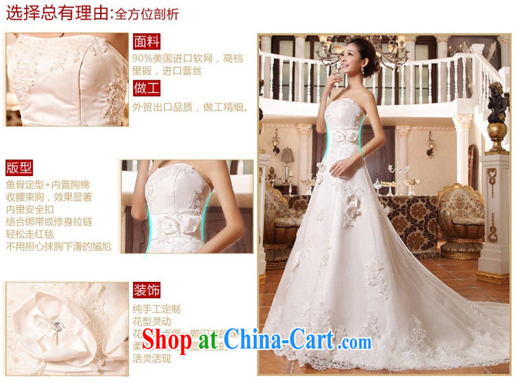 Early definition 2015 new wedding wiped off chest small tail bridal wedding elegant and stylish spring and summer wedding white L code binding, with pictures, price, brand platters! Elections are good character, the national distribution, so why buy now enjoy more preferential! Health