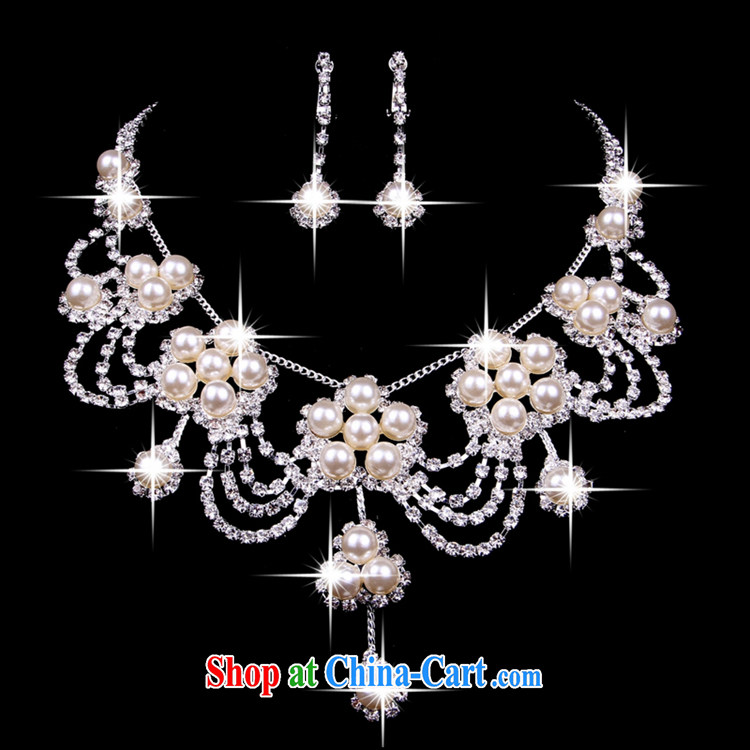 Tslyzm wedding accessories bridal tiaras bridal jewelry 3 piece set with Korean-style Crown necklace earrings wedding jewelry wedding package links pictures, price, brand platters! Elections are good character, the national distribution, so why buy now enjoy more preferential! Health