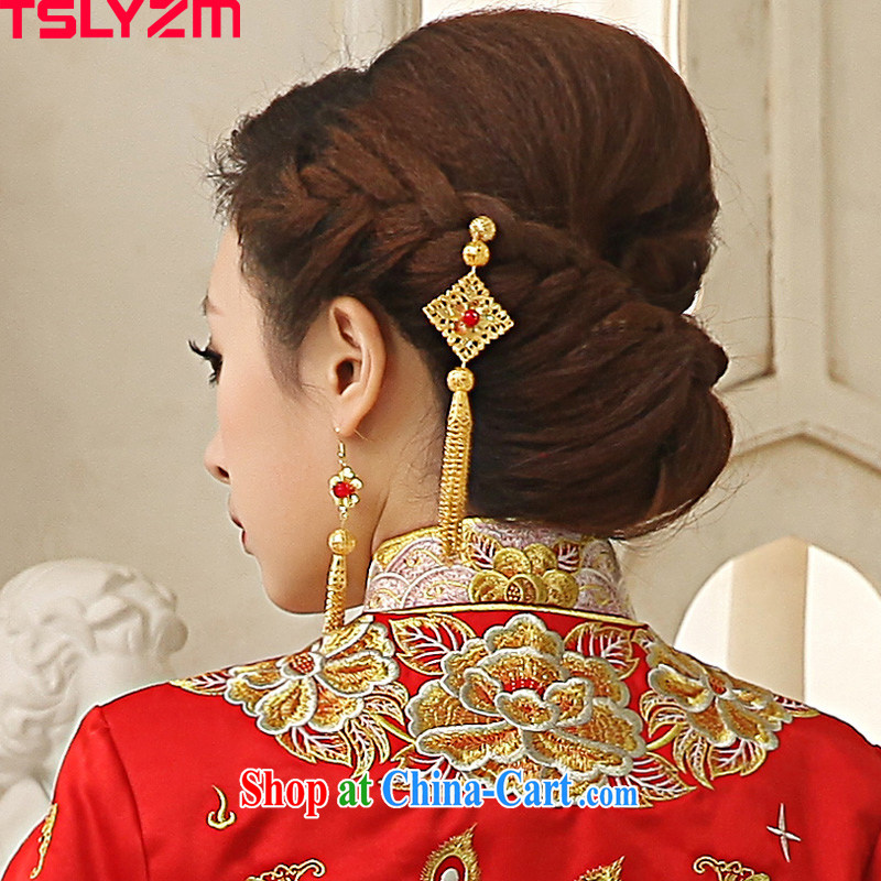 2015 Tslyzm new bridal jewelry antique antique ornate Kanzashi Butterfly Style Kanzashi the ancient step, flow, roving entertainment and ornaments, clothing, jewelry, Tslyzm, shopping on the Internet