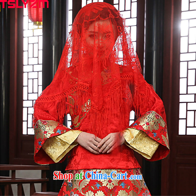 The angels, according to 2015 new marriage celebration red shawl wedding supplies bridal dowry biological empty smoothie red lid marriages accessories red and yarn, Tslyzm, shopping on the Internet