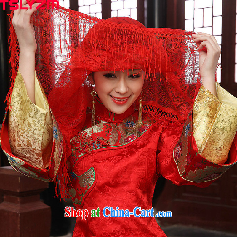 The angels, according to 2015 new marriage celebration red shawl wedding supplies bridal dowry biological empty smoothie red lid marriages accessories red and yarn, Tslyzm, shopping on the Internet