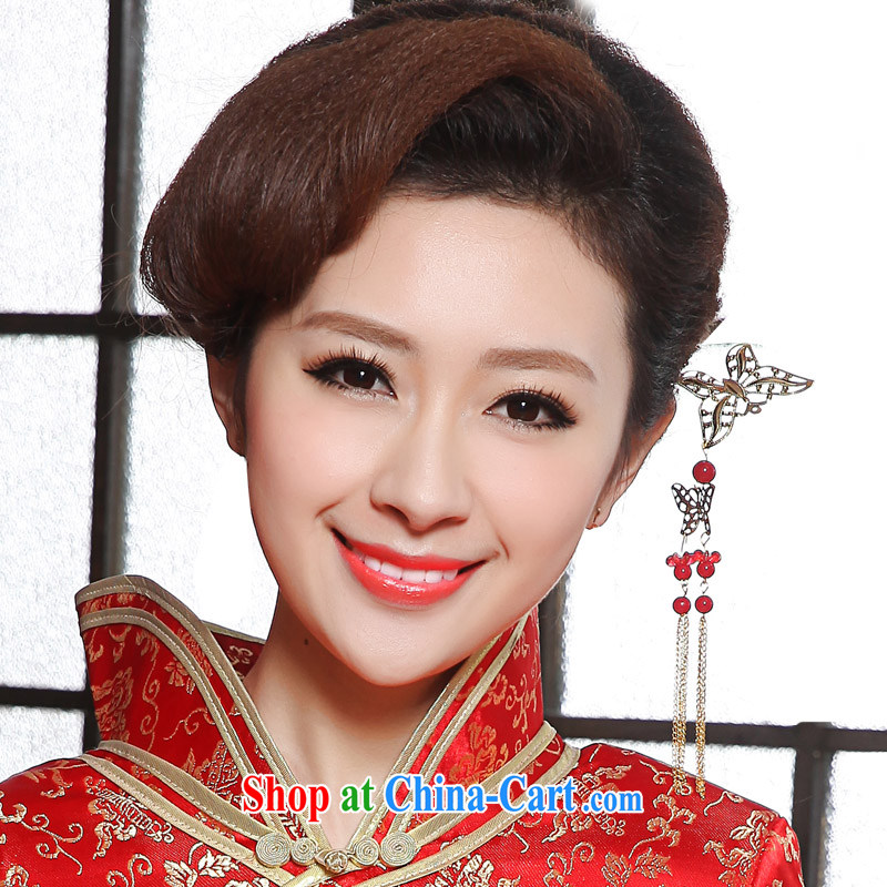 The angels, in accordance with bridal jewelry cheongsam decorated further, classical Korean jewelry retro butterfly headdress female Korean hair accessories classic wind the most ornate Kanzashi marriage with pictures, price, brand platters! Elections are good character, the national distribution, so why buy now enjoy more preferential! Health