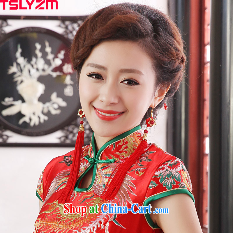 Tslyzm costumes bridal Bong-crown and ornaments cheongsam-su Wo service use phoenix's jewelry ancient and classical-su hairpin, Tslyzm, shopping on the Internet