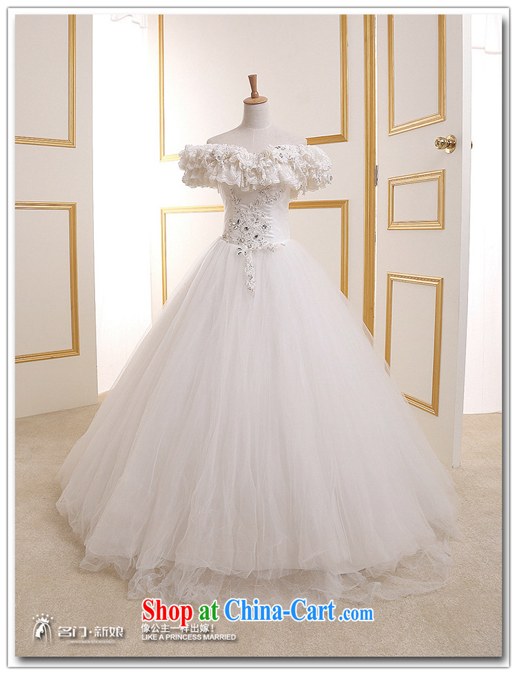 The bride's wedding dresses Korean sweet Princess wedding dresses 2015 New Deluxe field shoulder wedding 921 M pictures, price, brand platters! Elections are good character, the national distribution, so why buy now enjoy more preferential! Health