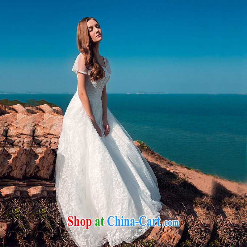 The bride's antique lace wedding beautiful hand beaded, the shooting the 508 L, the bride, shopping on the Internet