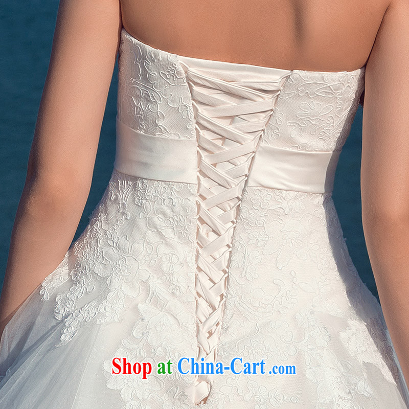 The wedding dresses 2015 new Royal Princess sweet simplicity and wiped his chest and lace wedding A L 509, a bride, shopping on the Internet