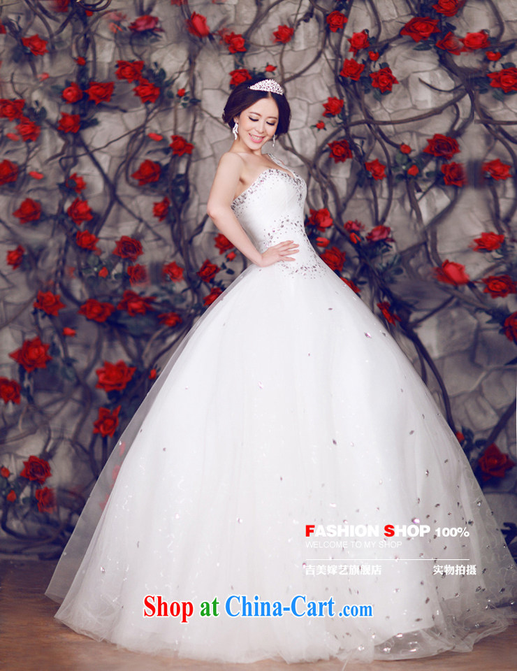wedding dresses Jimmy married arts 2015 new single shoulder Korean shaggy dress with HS 813 bridal wedding ivory XXL pictures, price, brand platters! Elections are good character, the national distribution, so why buy now enjoy more preferential! Health