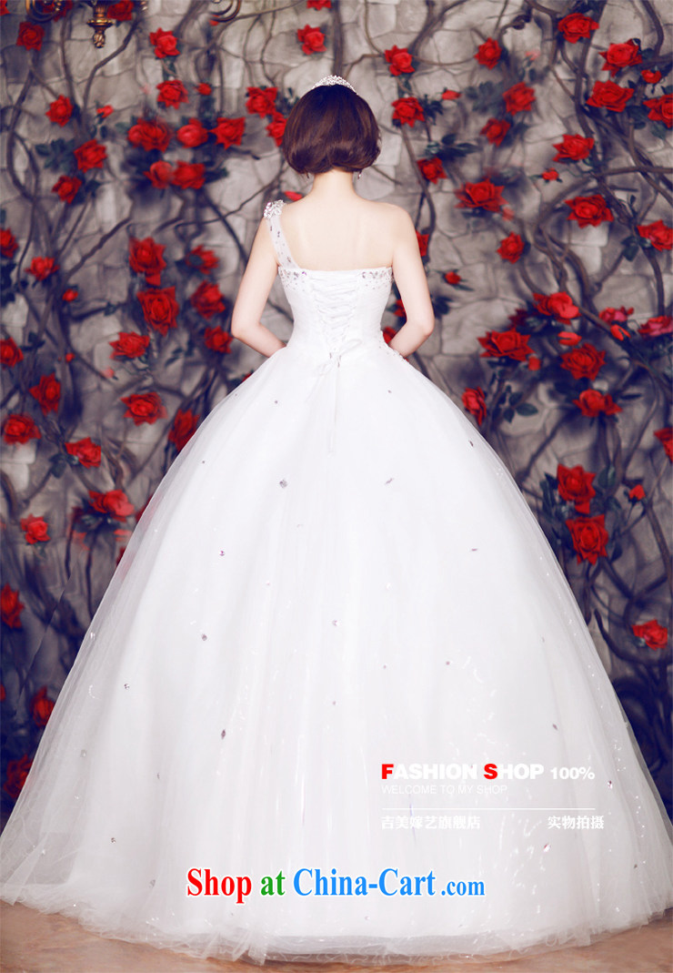 wedding dresses Jimmy married arts 2015 new single shoulder Korean shaggy dress with HS 813 bridal wedding ivory XXL pictures, price, brand platters! Elections are good character, the national distribution, so why buy now enjoy more preferential! Health