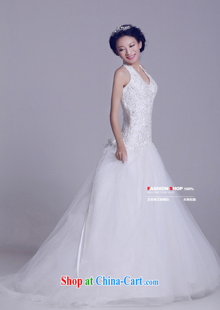 wedding dresses, marry us arts 2015 new shoulder strap Korean Princess skirt tail HT 6026 bridal wedding ivory M pictures, price, brand platters! Elections are good character, the national distribution, so why buy now enjoy more preferential! Health