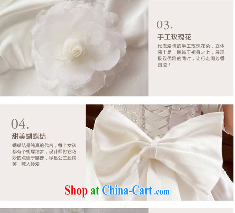 Early definition wedding dresses 2015 New Deluxe tail Korean wedding chest bare long-tail manually flowers wedding white L pictures, price, brand platters! Elections are good character, the national distribution, so why buy now enjoy more preferential! Health