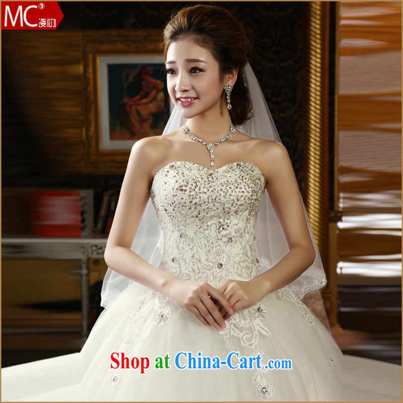 Early definition 2015 new hot brides and legal Korean-style princess and yarn-sin lace lace and yarn white 80 - 100 CM, diffuse, and shopping on the Internet