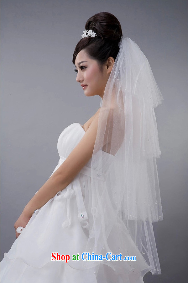 Early definition 2015 new hot brides and legal wedding and legal wedding accessories layer 4 large Pearl and yarn white 80 - 100 CM pictures, price, brand platters! Elections are good character, the national distribution, so why buy now enjoy more preferential! Health