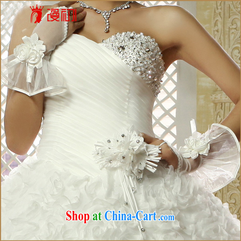 Early definition bridal gloves 2015 short white gloves nice terrace a small gloves wedding gloves white, diffuse, and shopping on the Internet