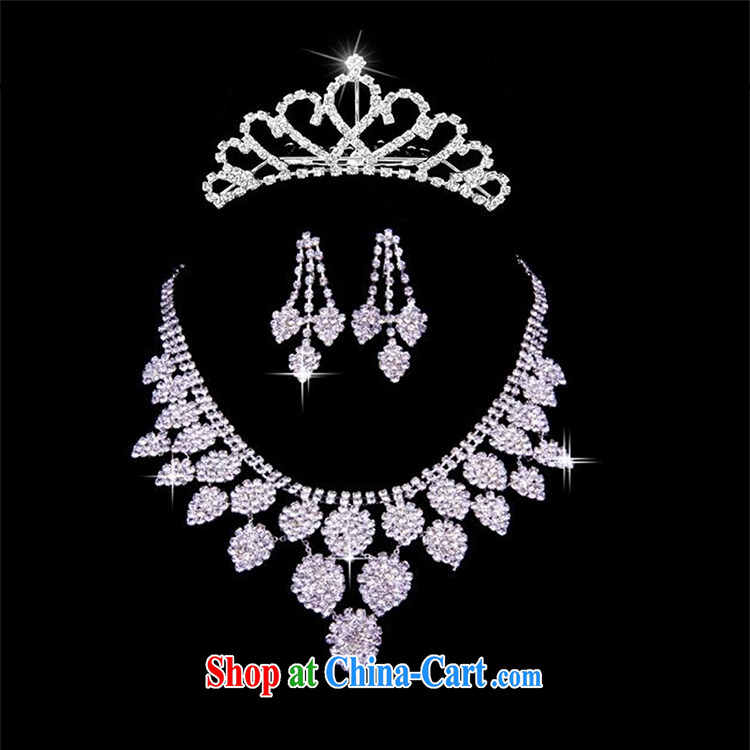 Early definition 2015 new marriages necklace jewelry water drilling Crown necklace ear ornaments 3 piece wedding dresses accessories pictures, price, brand platters! Elections are good character, the national distribution, so why buy now enjoy more preferential! Health