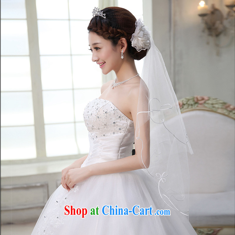 Dream of the day wedding dresses accessories the mandatory head yarn gloves skirt spreader wedding 3 piece 3 JT white, Dream of the day, shopping on the Internet