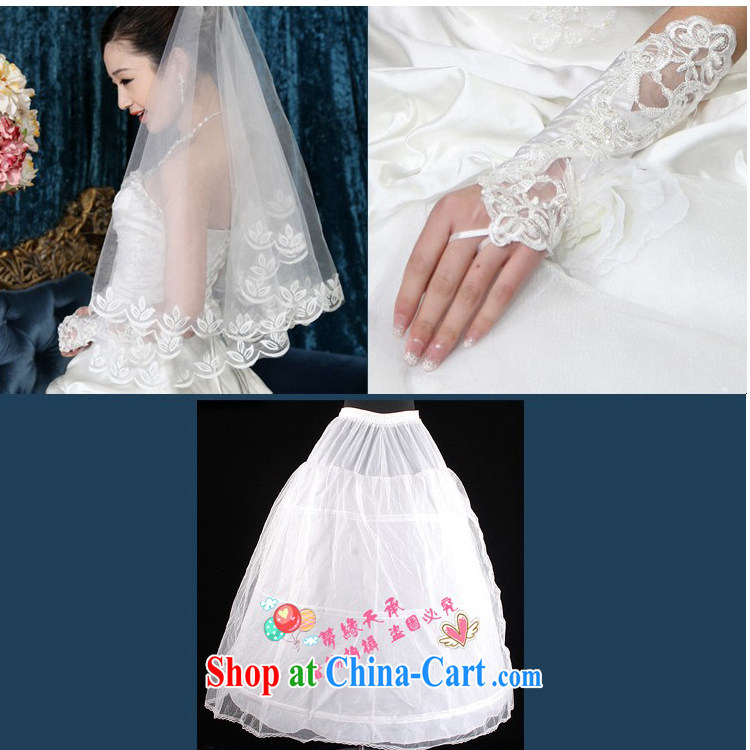Dream of the day wedding dresses accessories exclusive wedding dresses Korean head yarn gloves skirt spreader wedding 3 piece 9 JT white pictures, price, brand platters! Elections are good character, the national distribution, so why buy now enjoy more preferential! Health