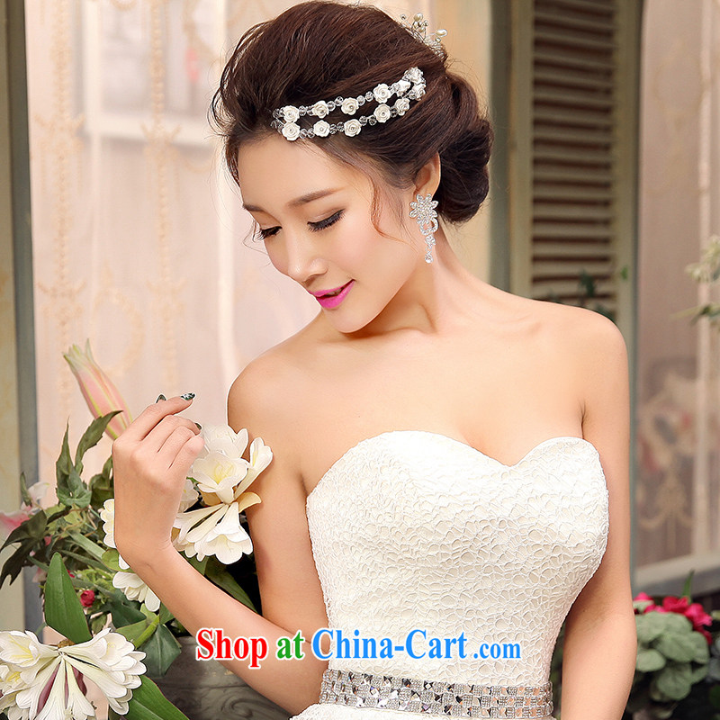 Dream of the day flash beautiful head-dress take high-end atmosphere with wedding dresses with can be Oh, bridal jewelry TSH 019 white, Dream of the day, shopping on the Internet