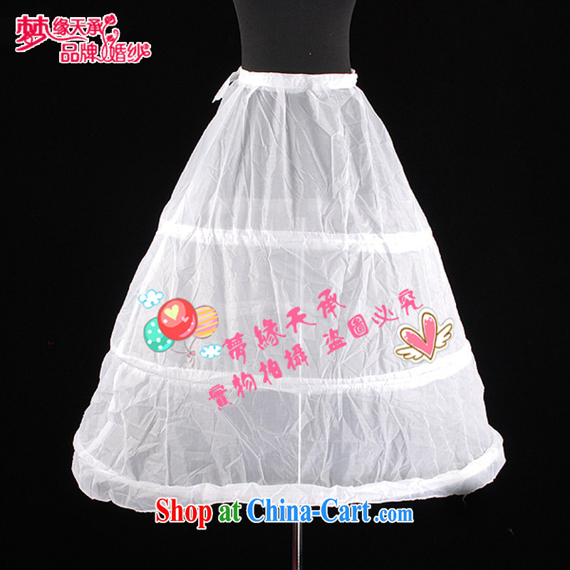 Dream of the day wedding dresses accessories Palace marriages mandatory wedding dresses Korean head yarn gloves skirt spreader wedding 3 piece 1 JT white, Dream of the day, shopping on the Internet
